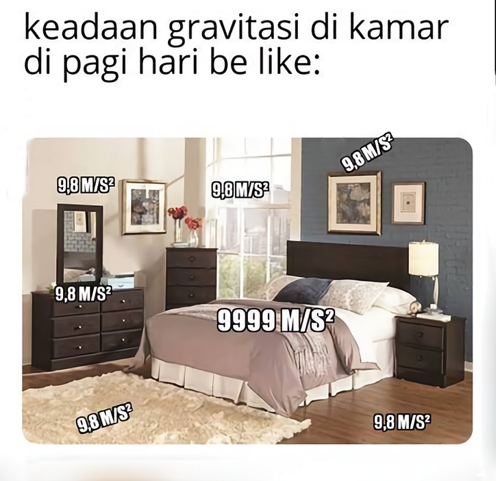 Meme Kocak Aku Vs Kasur