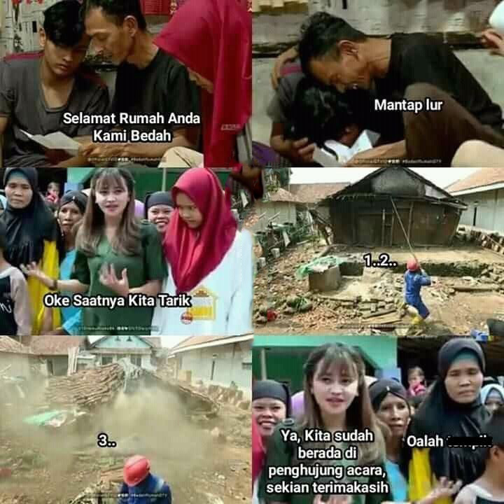Meme Kocak Bedah Rumah Yang Bikin Ngakak