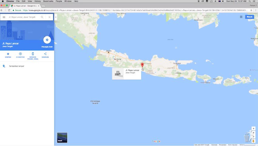 6. Jalan Raya Lancar di Pulau Jawa