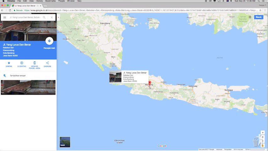  7. Jalan Yang Lurus dan Benar ada lho di Jawa Barat