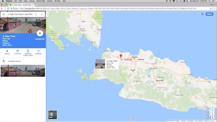 8. Jalan Raya Tobat di Tangerang