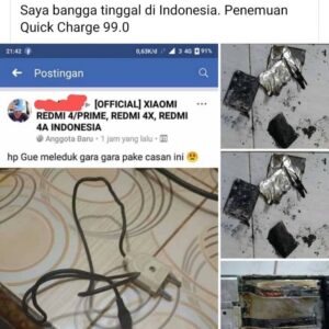 6. Gak usah tanya kenapa lah ya. Chargernya saja pakai yang modifikasi begitu